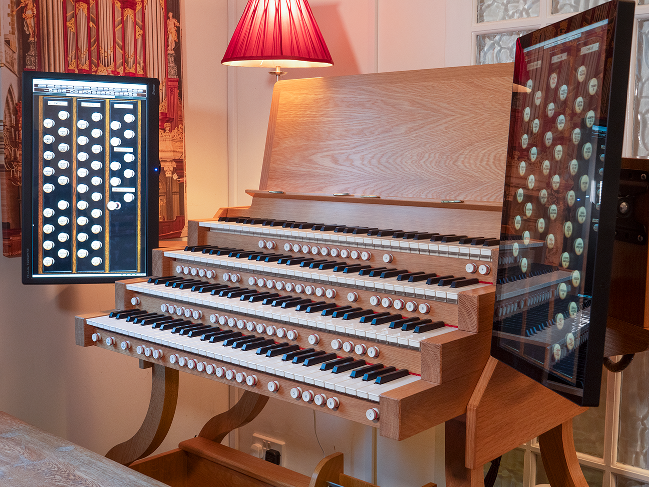 Romsey Organ Works Charterhouse Console